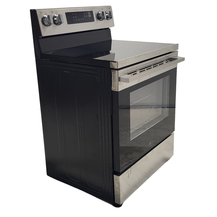 LG - Cuisinière électrique autoportante 30 po, 6,3 pi³