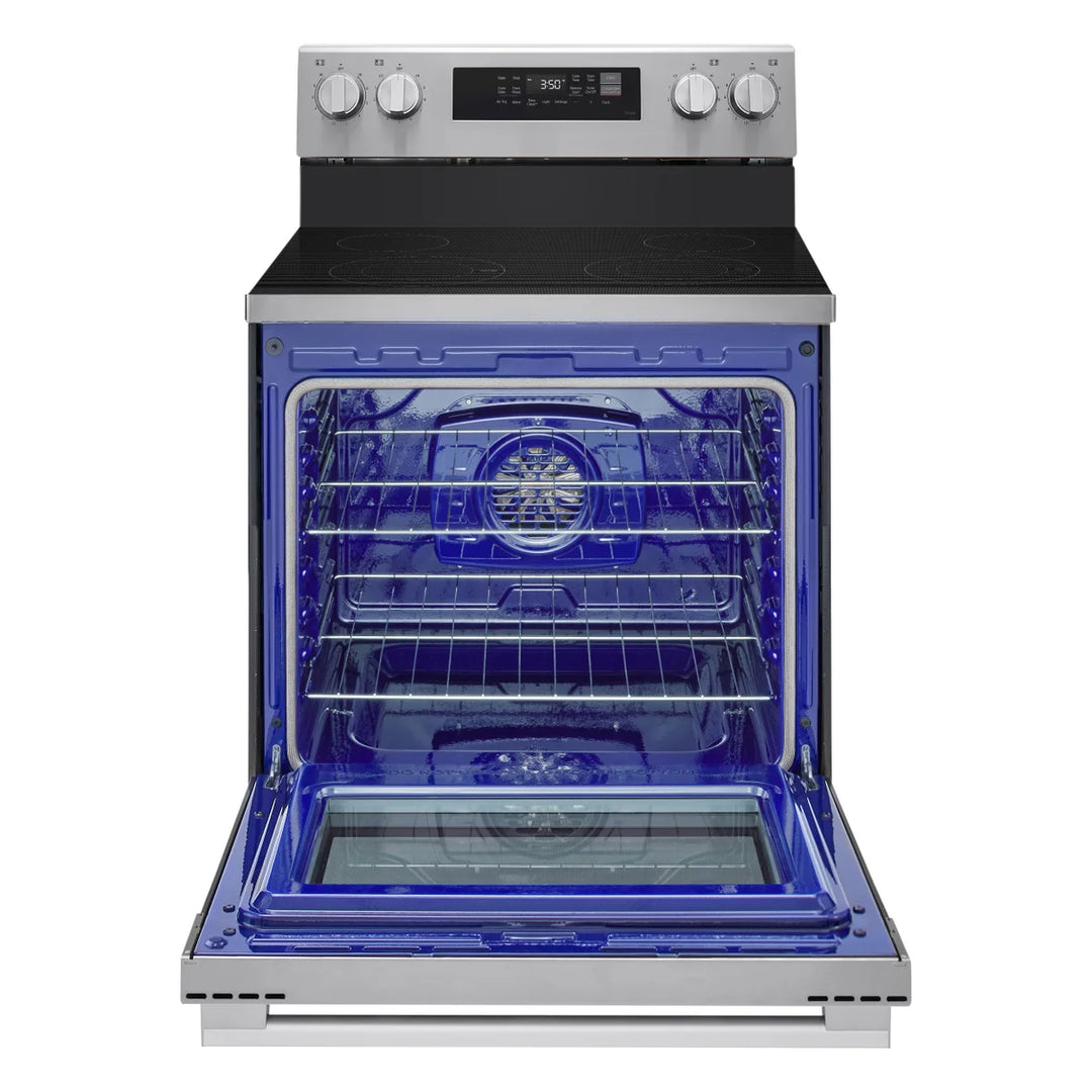 LG - Cuisinière électrique autoportante 30 po, 6,3 pi³