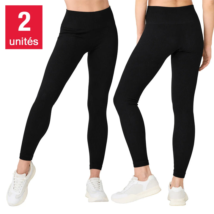 Lemon - Legging côtelé, paquet de 2