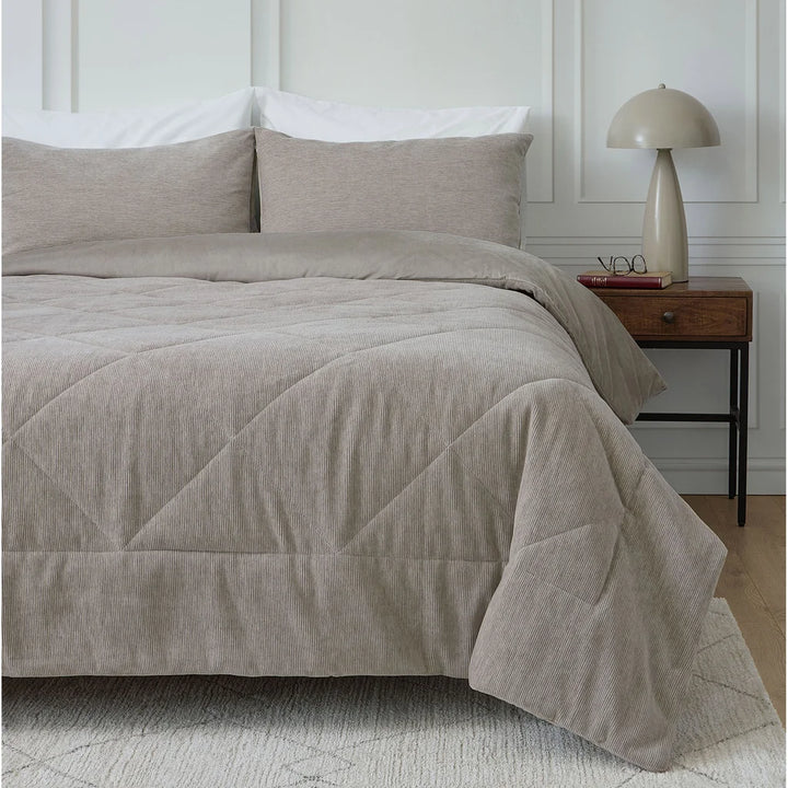 Roots Home – Ensemble de douillette en velours côtelé, 3 pièces