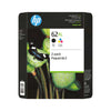 HP 62XL (F6U02BN) High Yield Ink Cartridge - Black/Tricolor