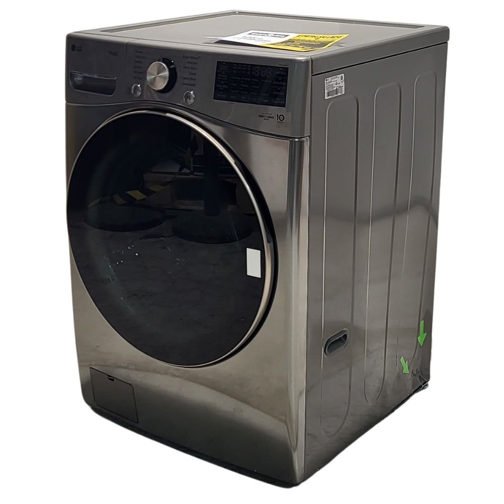 LG - 5.2 cu ft Front Load Steam Washer
