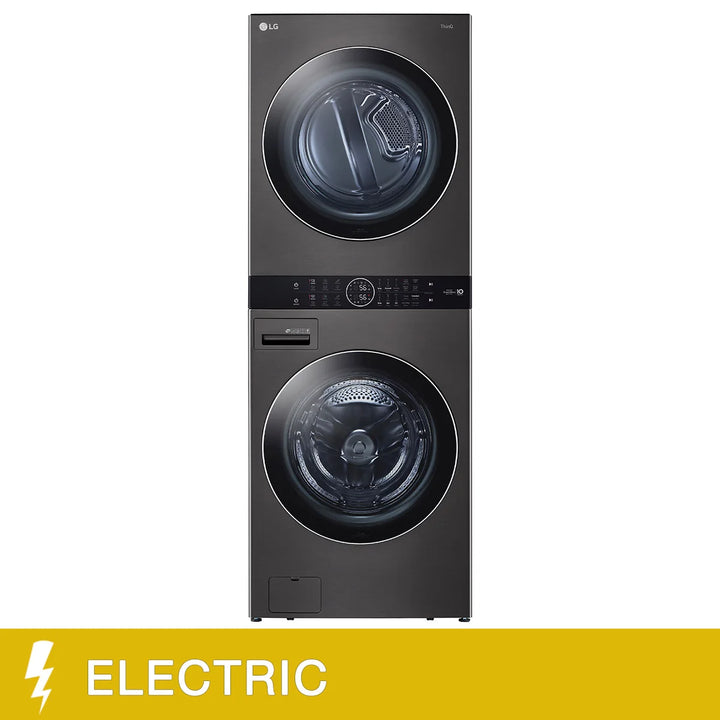 LG Front-Load Washer with Electric Steam Dryer