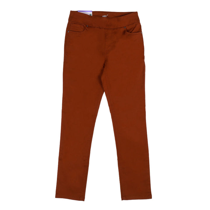 Up! - Women's five-pocket open-front trousers 