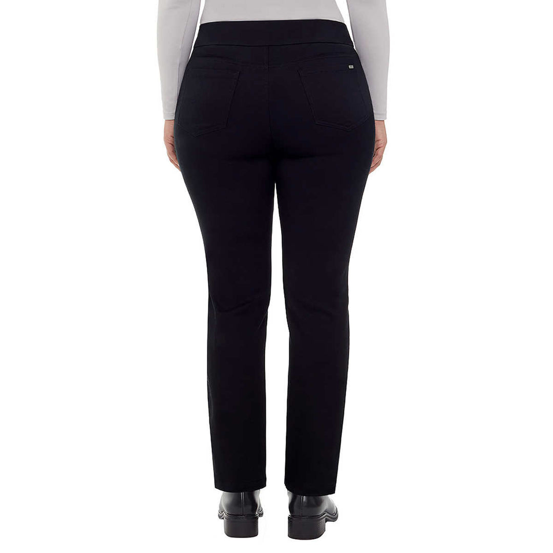 Up! - Women's five-pocket open-front trousers 