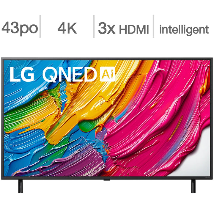 LG - Téléviseur QNED 4K UHD classe 43 po - série QNED80A