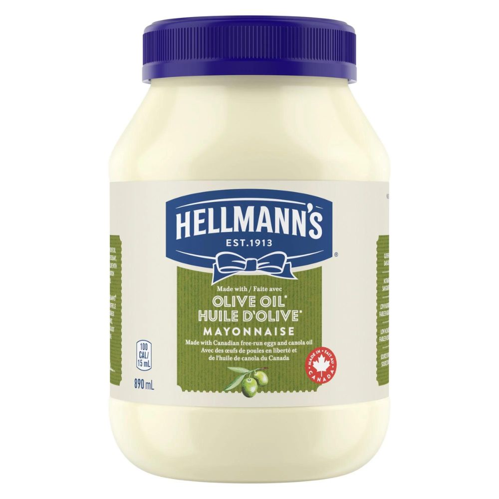 Hellmann's - Olive Oil Mayonnaise Gluten-Free 890 ml