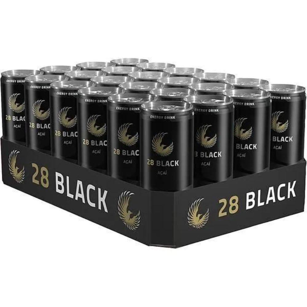 28 Black - Boisson énergisante naturelle à l'açaï
