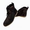 English Laundry Perry - Leather lace-up boots with zipper closure