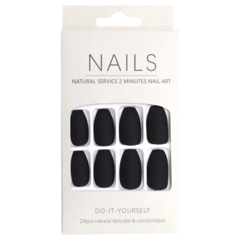 Press-On - Assortiment de faux ongle, 24 pièces