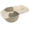 Starfrit - Gourmet ECO Wheat Straw Fiber Measuring Cup and Spoon Set