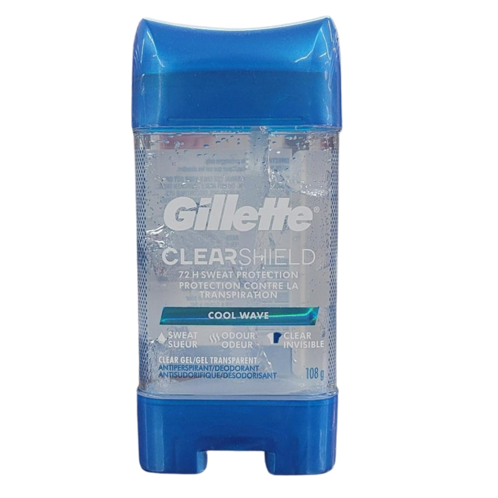 Gillette - Cool Wave Clear Gel Antiperspirant Deodorant 108 ml