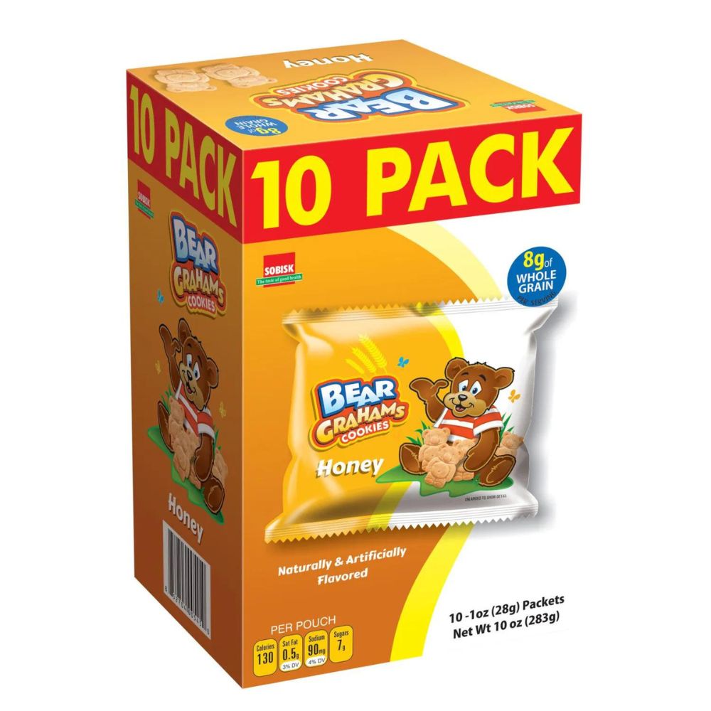 Sobisk - Honey Graham Bear-Shaped Cookies