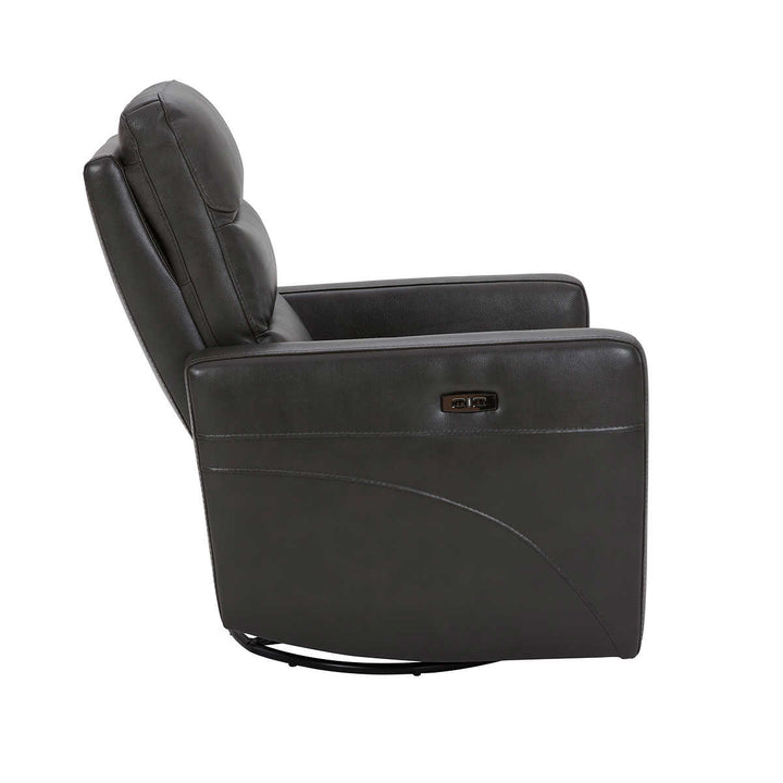 Synergy Home  - Fauteuil inclinable motorisé en cuir Arnie