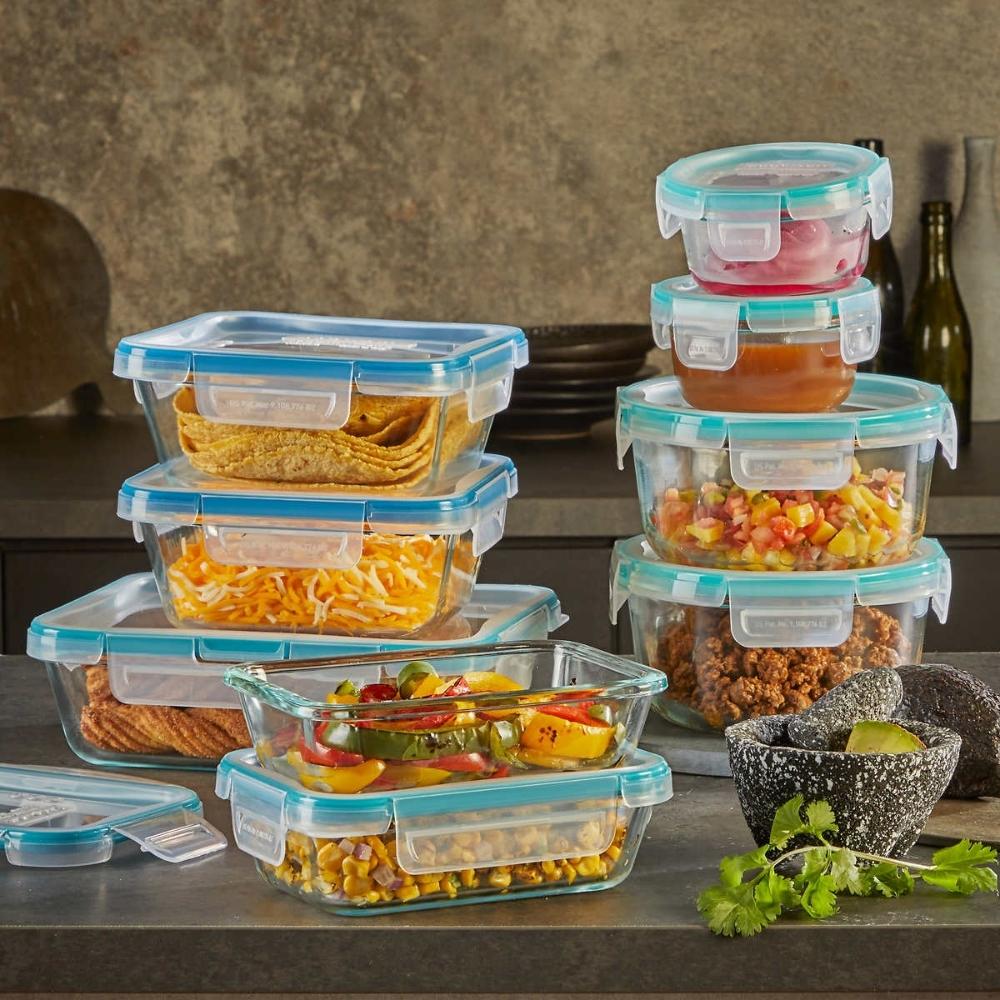 Snapware - Ensemble de contenants alimentaires, 18-pièces