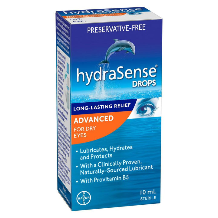 hydraSense - Advanced eye drops for dry eyes 