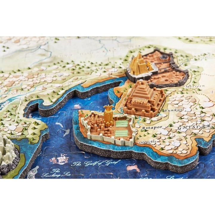Westeros et Essos - Jeux Game of Thrones 4D casse-tête