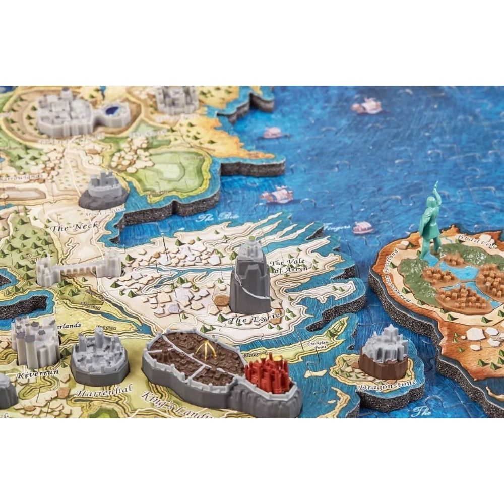 Westeros et Essos - Jeux Game of Thrones 4D casse-tête