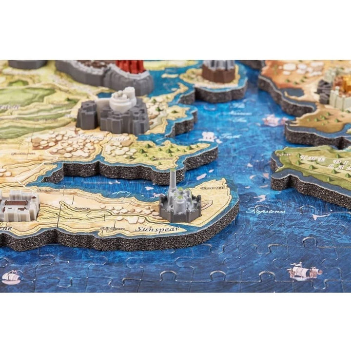 Westeros et Essos - Jeux Game of Thrones 4D casse-tête