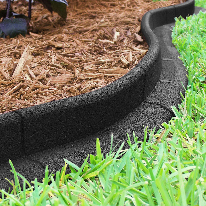 Technoflex - Ensemble de 4 bordures de jardin de 1,2 m (4 pi)