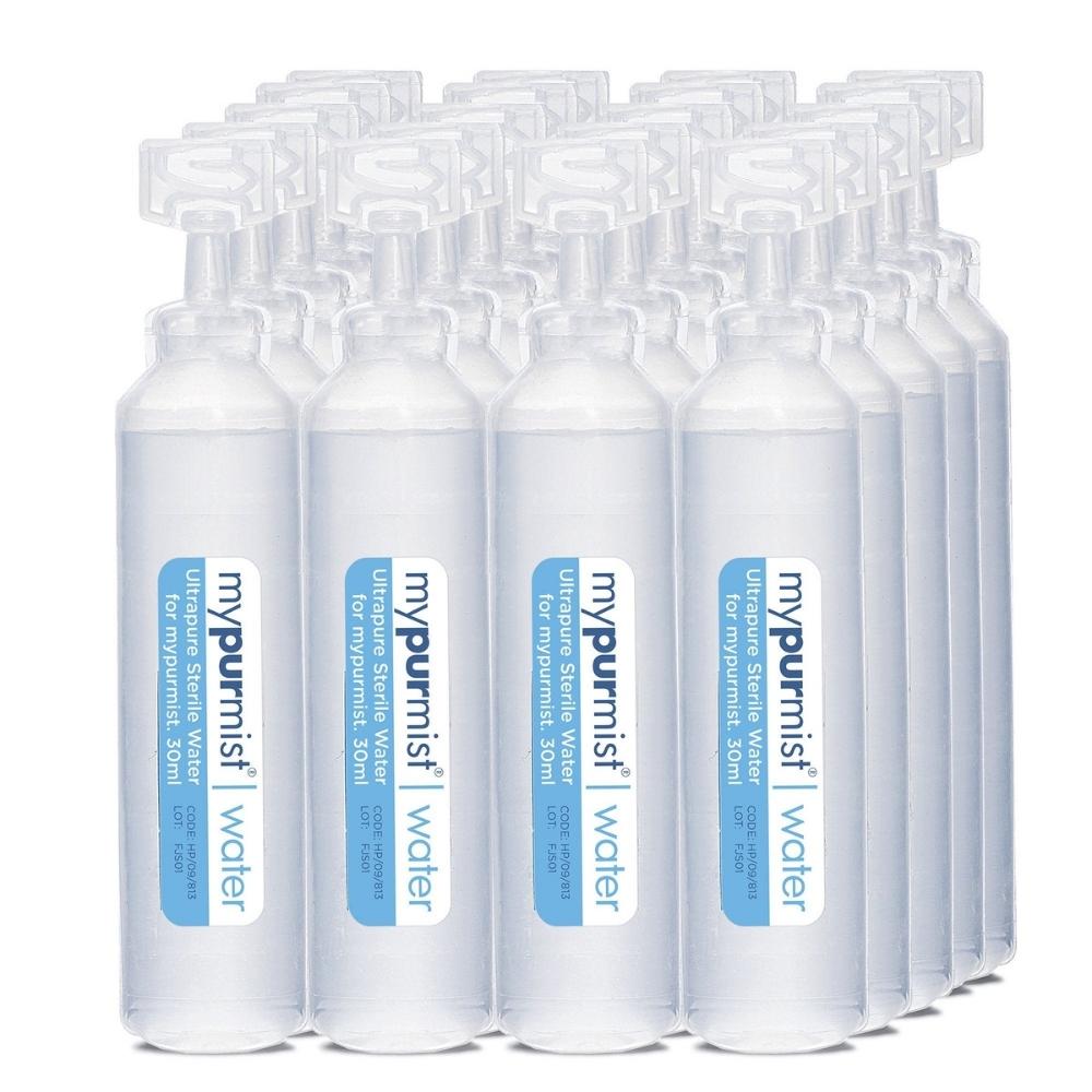 Mypurmist Ultrapure Sterile Water - 20 Refills - 2-Pack