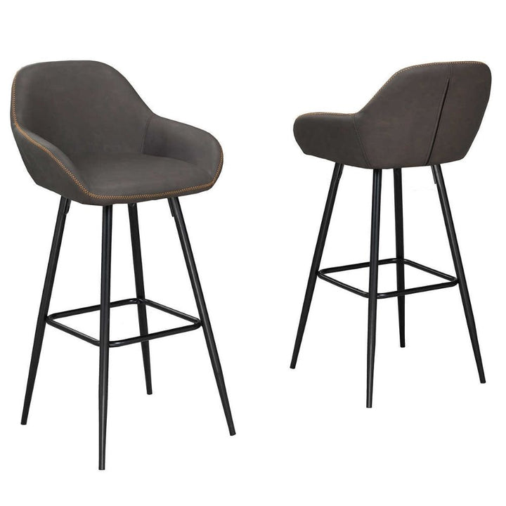 Alexis Vintage  - Ensemble de 2 tabourets de bar ou de comptoir