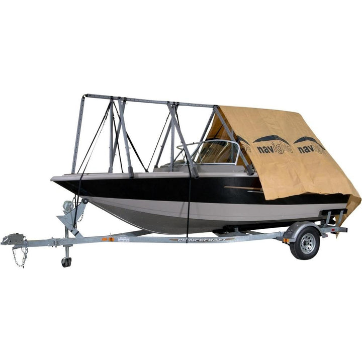 Navigloo  - Système d'abri d'hiver pour bateau