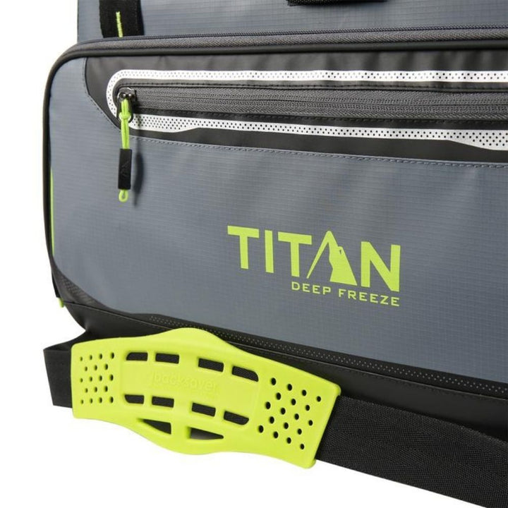 Titan - Glacière sans fermeture à glissière Deep Freeze de 48 canettes