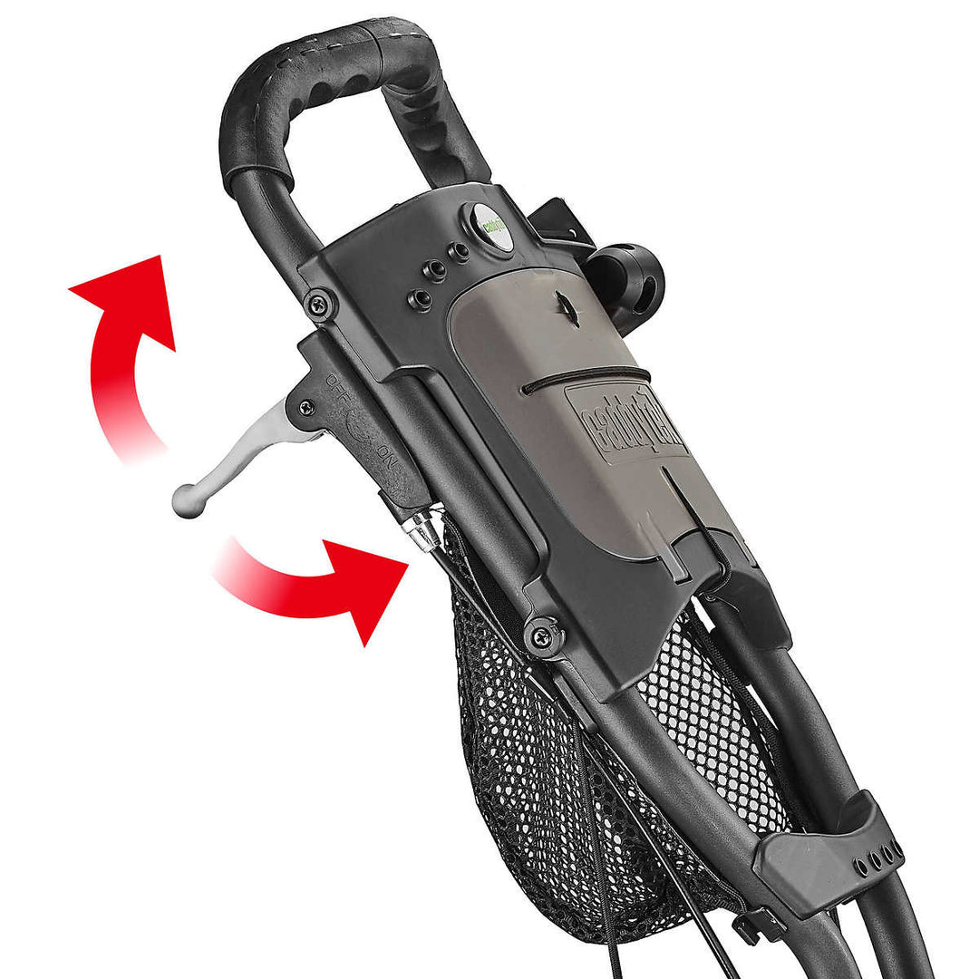 CaddyTek  - Chariot de golf à 3 roues avec roue avant pivotante
