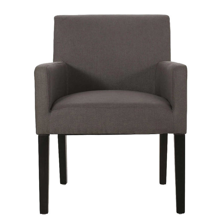 Gianna - Chaise de salle à manger avec accoudoir contemporain