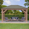Yardistry - Pavillon de jardin de 12 pi × 16 pi