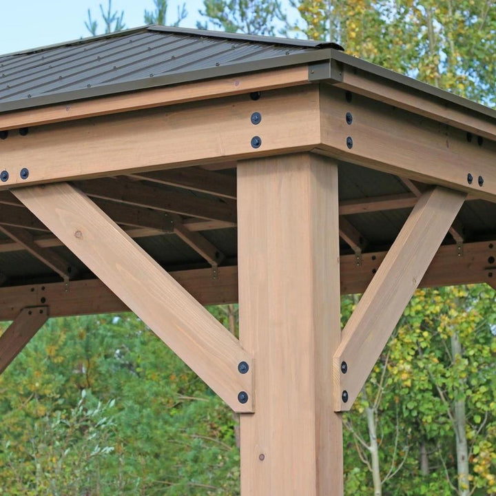 Yardistry - Pavillon de jardin de 12 pi × 16 pi