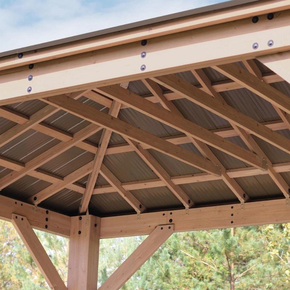Yardistry - Pavillon de jardin de 12 pi × 16 pi