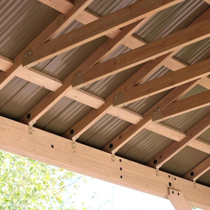 Yardistry - Pavillon de jardin de 12 pi × 16 pi