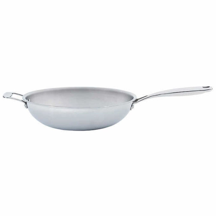 Linkfair Wok with Steamer and Lid - Stainless Steel