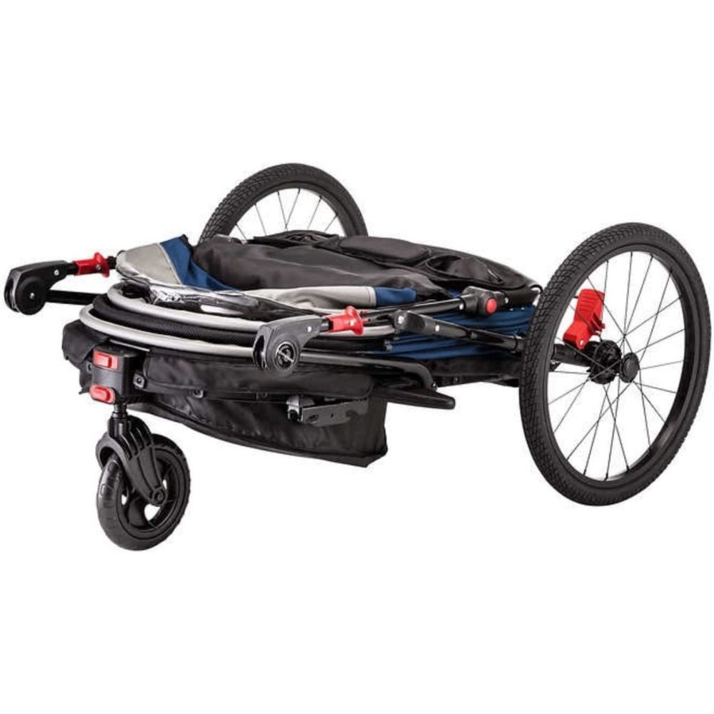 Schwinn Joyrider - Remorque de vélo bleu et gris