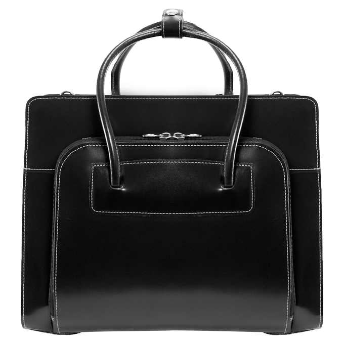 McKlein - Porte-document Lake Forest en cuir fleur de vache pour ordinateur portable