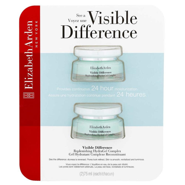 Elizabeth Arden Complex Hydrating Gel, Visible Difference - 2 Jars
