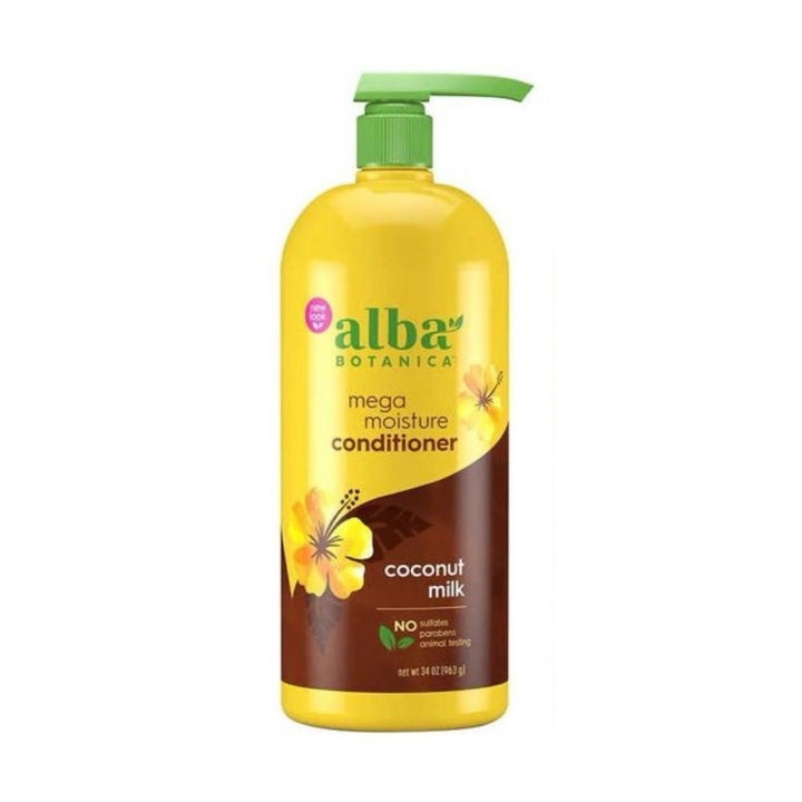 Alba Botanica, - Shampoing et revitalisant au lait de coco  34 fl oz