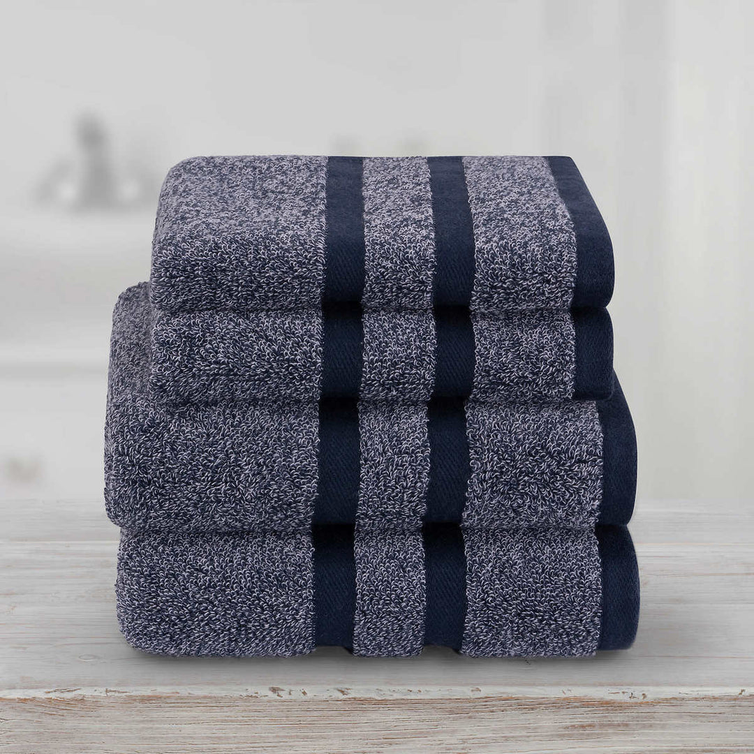 Roots Home – Serviettes à main et débarbouillettes, 4 pièces