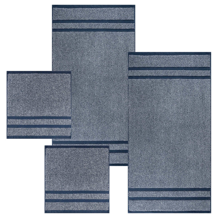 Roots Home – Serviettes à main et débarbouillettes, 4 pièces