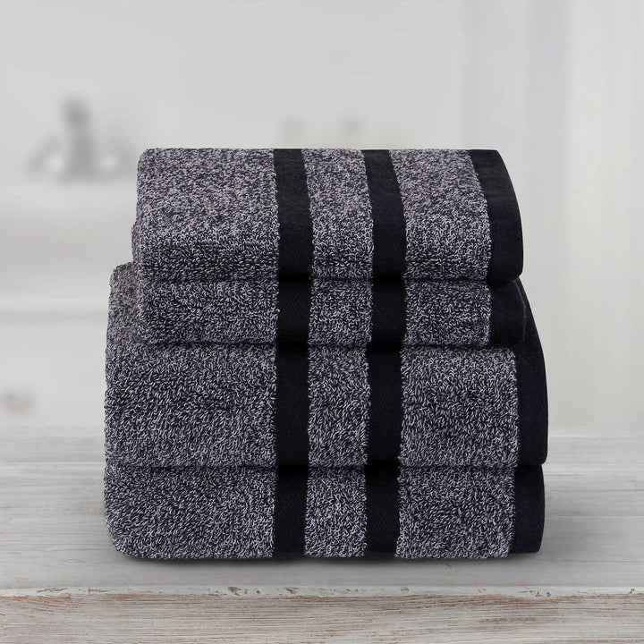 Roots Home – Serviettes à main et débarbouillettes, 4 pièces