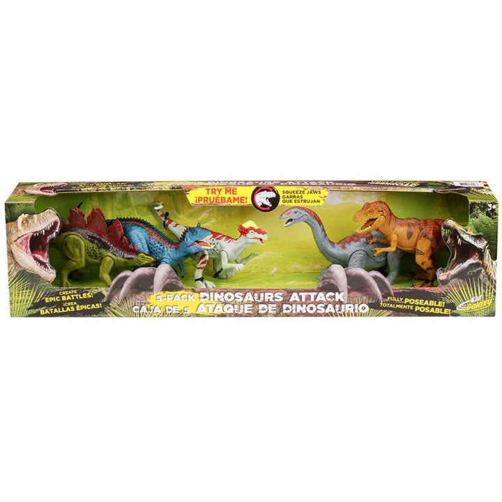 Kid Galaxy - Set of 5 dinosaurs