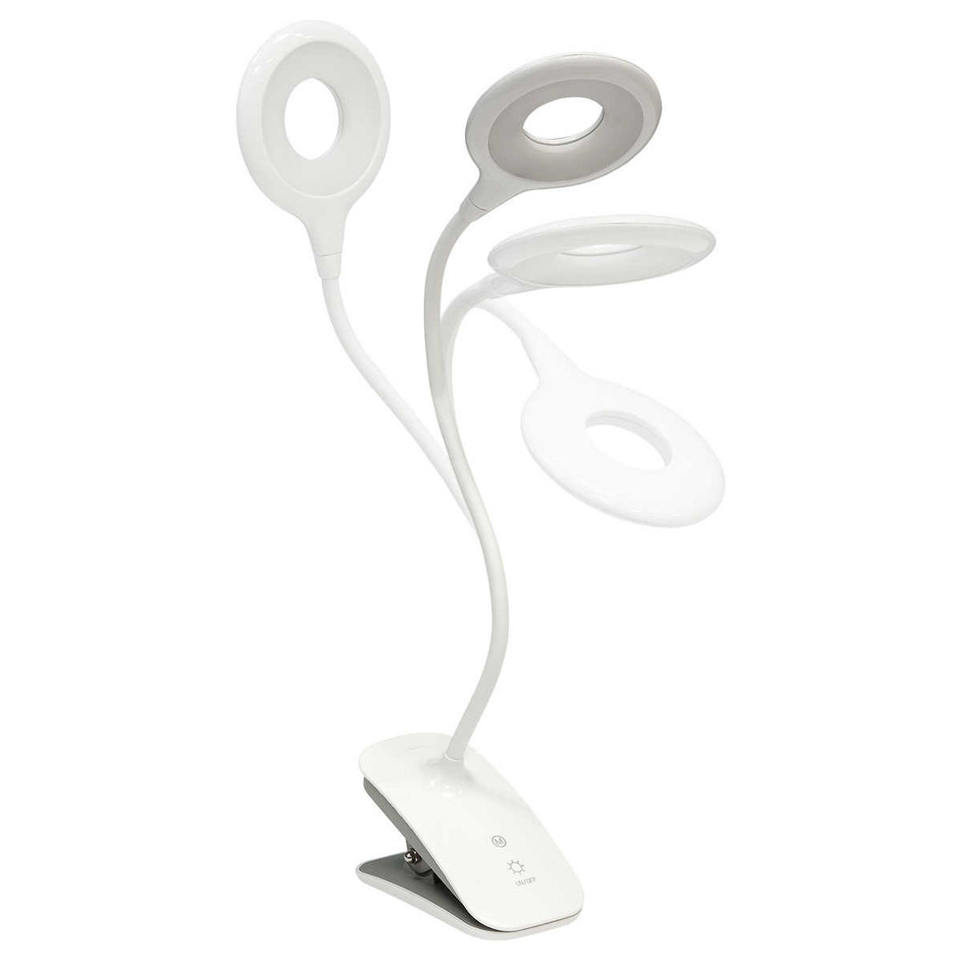 UltraBrite - FLEX- Lampe de bureau à DEL avec base de recharge sans fil