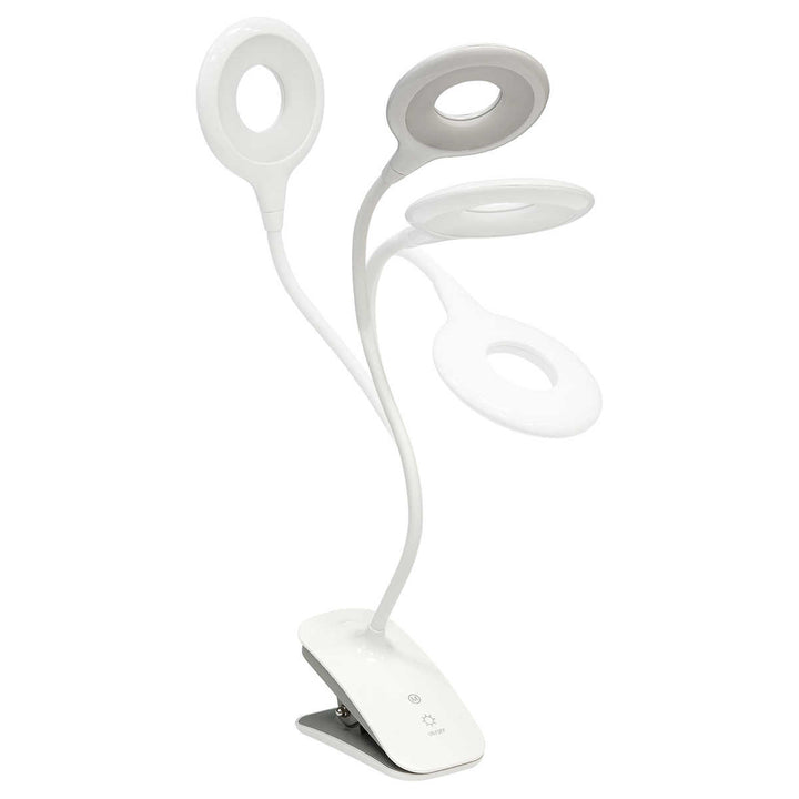 UltraBrite - FLEX- Lampe de bureau à DEL avec base de recharge sans fil