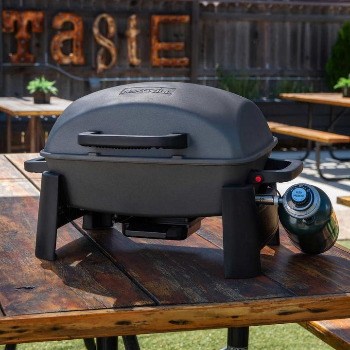 Nexgrill - Gril de table au gaz propane en fonte d'aluminium