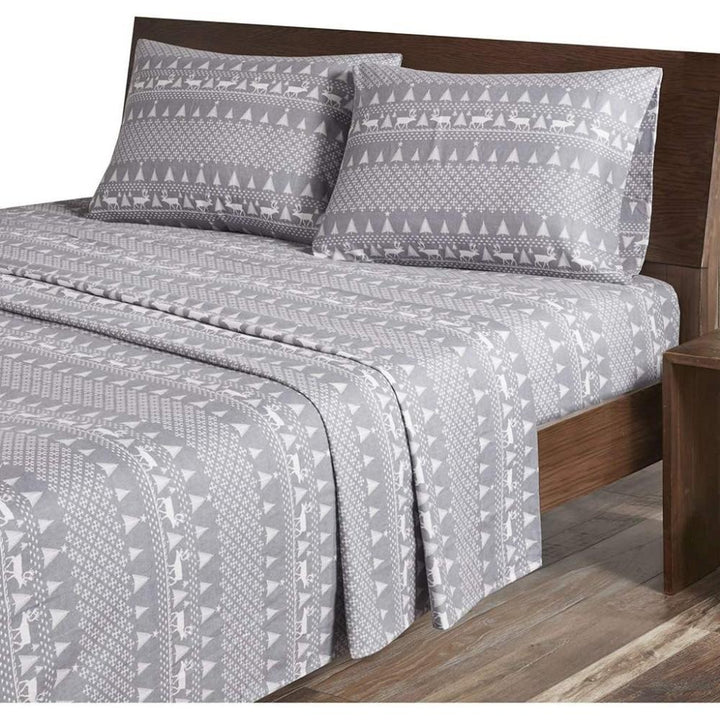 Woolrich – Ensemble de draps 4 pièces en flanelle