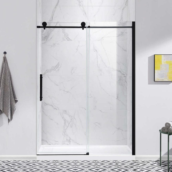 OVE - Canberra 60 po porte de douche à fermeture douce avec quincaillerie