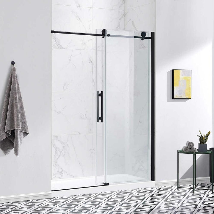 OVE - Canberra 60 po porte de douche à fermeture douce avec quincaillerie