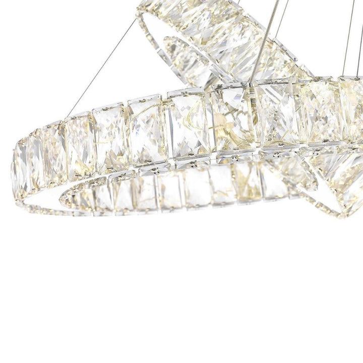OVE - Luminaire semi-plafonnier suspendu à DEL intégrées